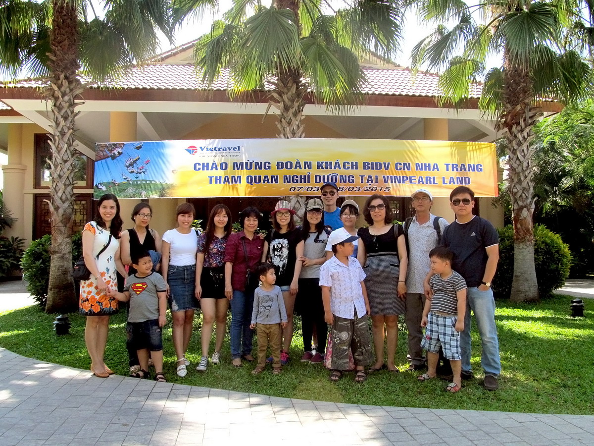 Vietravel tổ chức tour nghỉ dưỡng cho 300 du khách BIDV Nha Trang